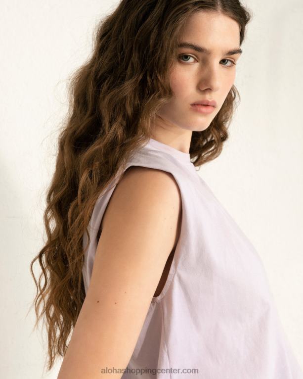 Chill - vijoličen bombažni top ženske Alohas 0D4R8920