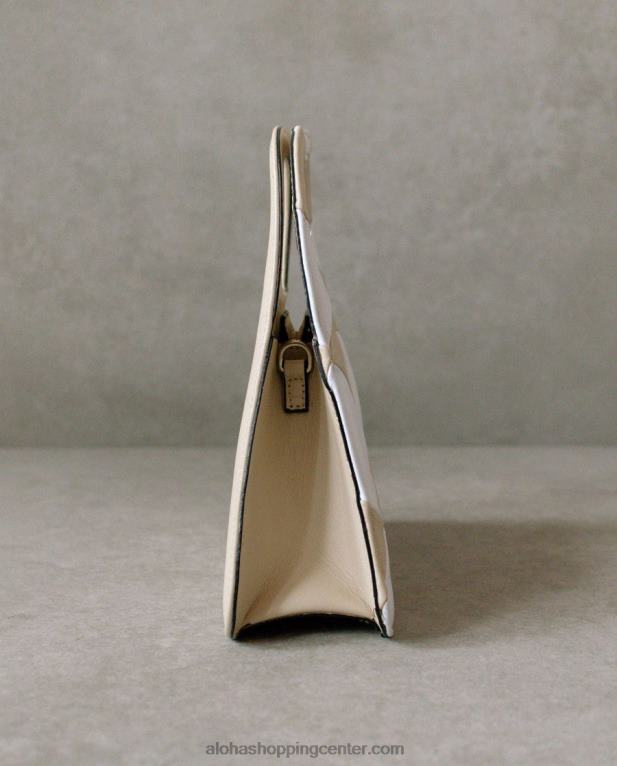 a scacchi - bež in krem ​​karirasta torbica ženske Alohas 0D4R81099