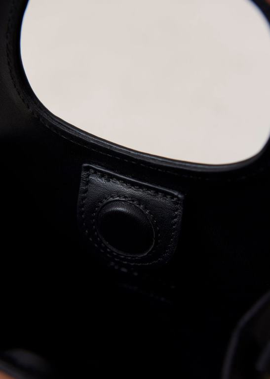 a scacchi - črno-rjava karirasta torbica ženske Alohas 0D4R81100