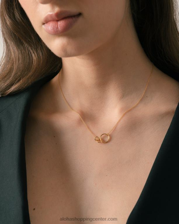 acai - zlata ogrlica z obeski ženske Alohas 0D4R81027