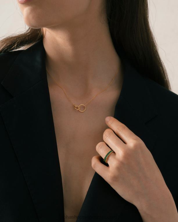 acai - zlata ogrlica z obeski ženske Alohas 0D4R81027