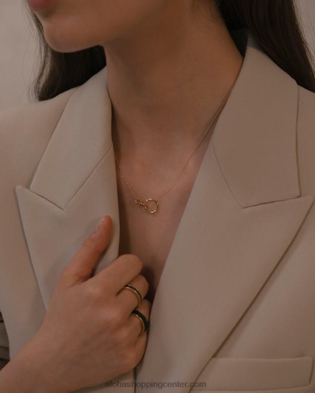 acai - zlata ogrlica z obeski ženske Alohas 0D4R81027