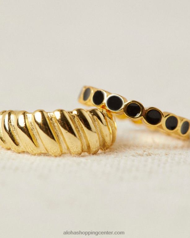 adelibe - zlata ušesna manšeta ženske Alohas 0D4R81198