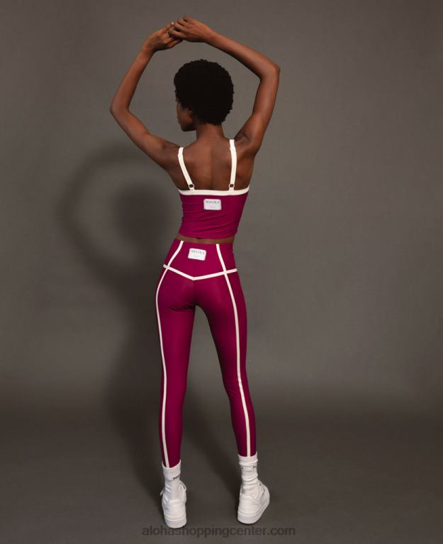 arrow rib - vijoličen športni nedrček ženske Alohas 0D4R8780