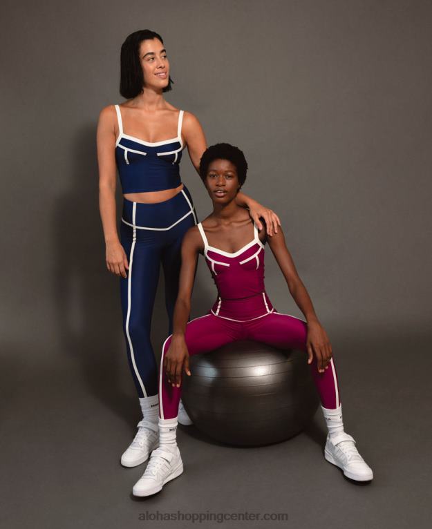 arrow rib - vijoličen športni nedrček ženske Alohas 0D4R8780