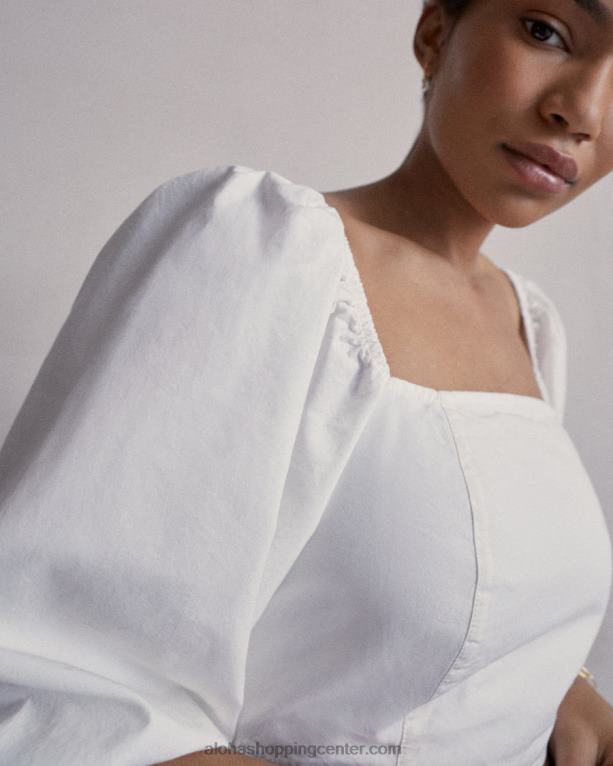 artist - bel bombažni top ženske Alohas 0D4R8854