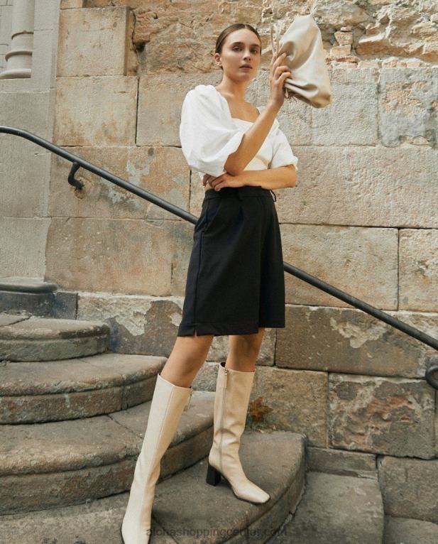 artist - bel bombažni top ženske Alohas 0D4R8854