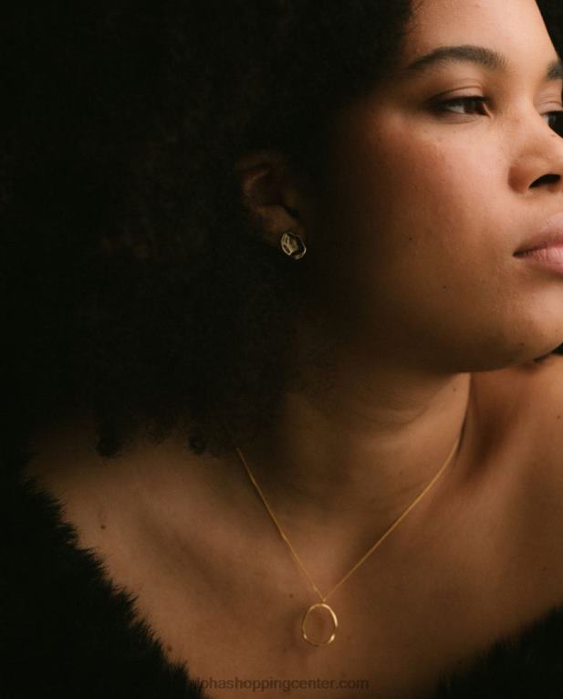 aurora - zlati uhani ženske Alohas 0D4R81203