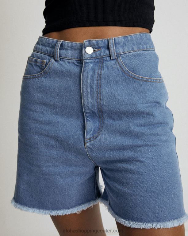 berry - modre denim kratke hlače ženske Alohas 0D4R8867