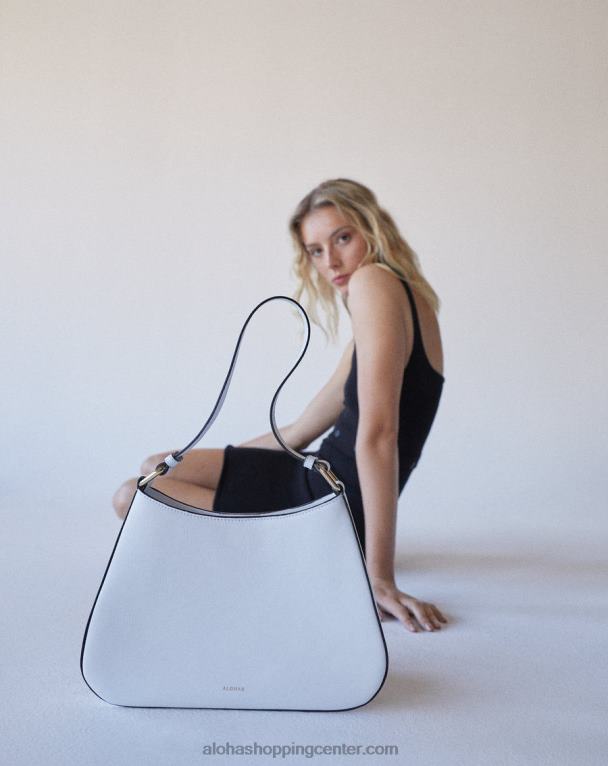 c - bela torba za čez ramo ženske Alohas 0D4R81084