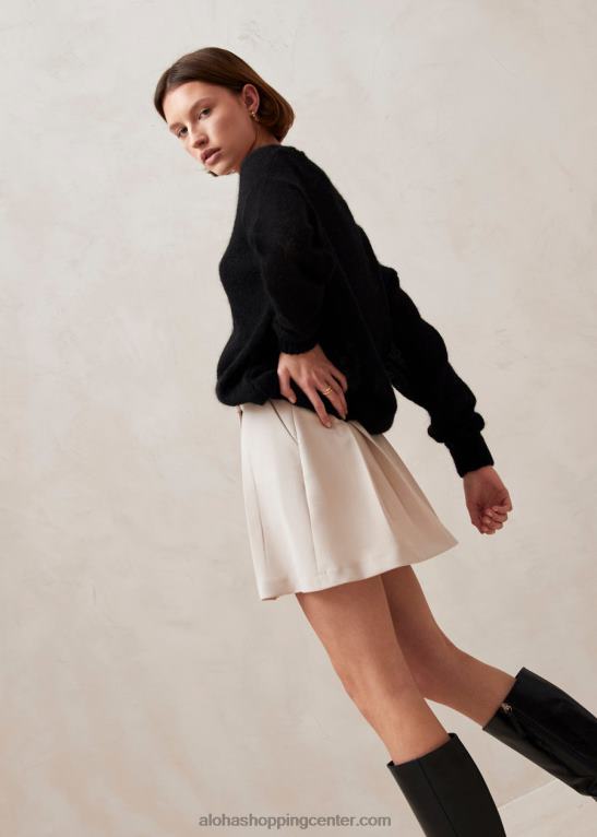 carline - bež mini krilo ženske Alohas 0D4R8638