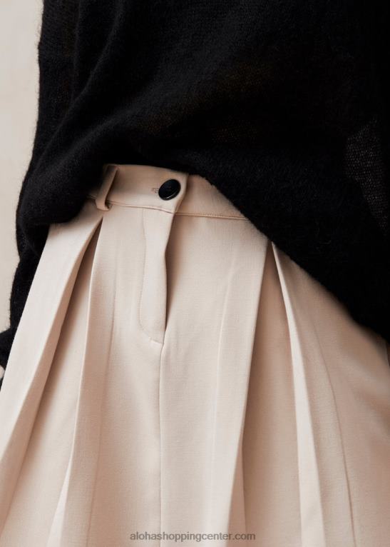 carline - bež mini krilo ženske Alohas 0D4R8638