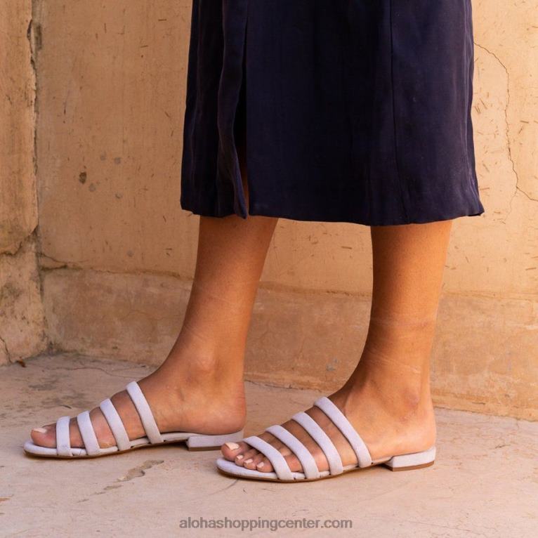 cecile - vijolične usnjene mule ženske Alohas 0D4R8501