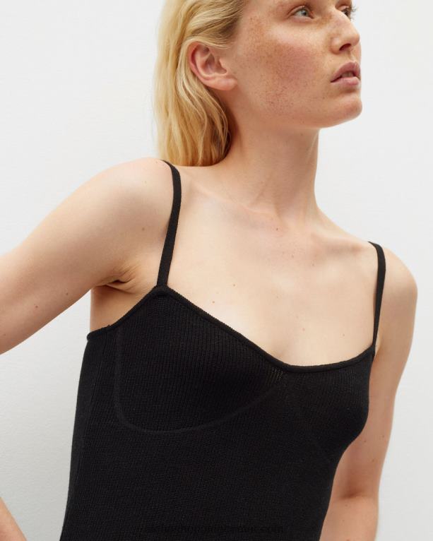 chai - črn pleten kombinezon ženske Alohas 0D4R8917