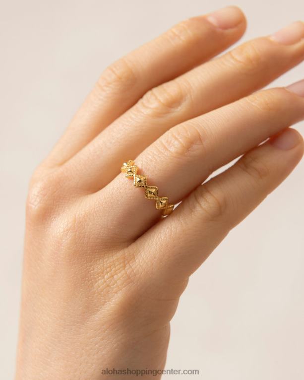 cherimoya - zlat prstan ženske Alohas 0D4R81109