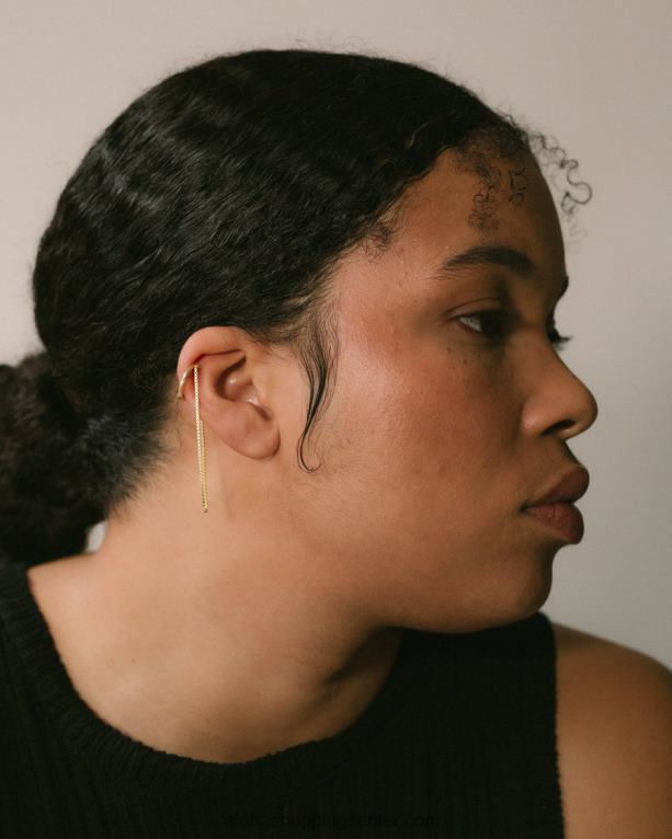 cinozura - zlata naušnica ženske Alohas 0D4R81133