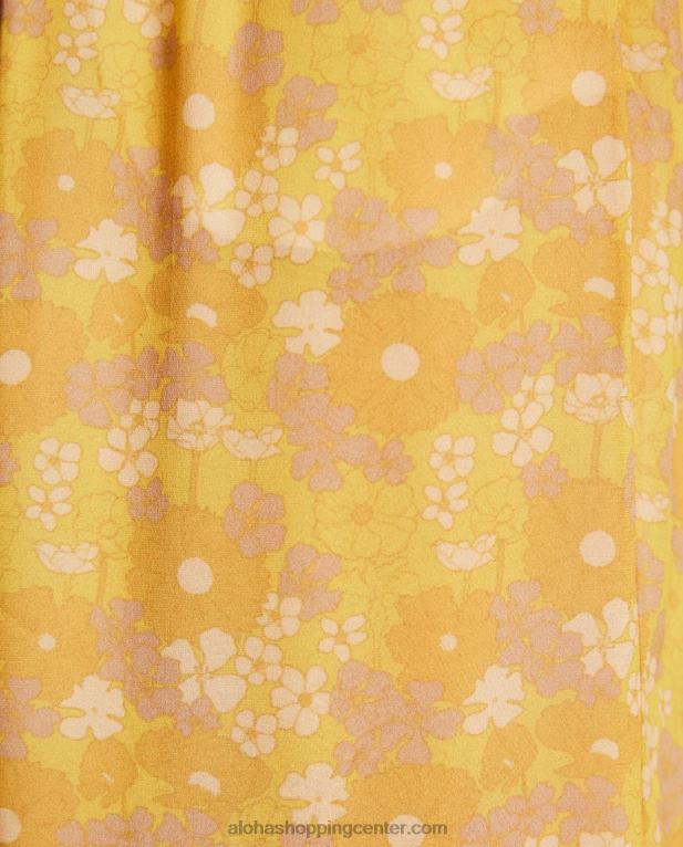 cliffhanger - rumene večbarvne hlače ženske Alohas 0D4R8822