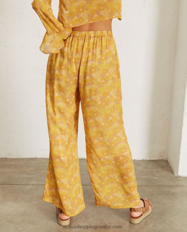 cliffhanger - rumene večbarvne hlače ženske Alohas 0D4R8822