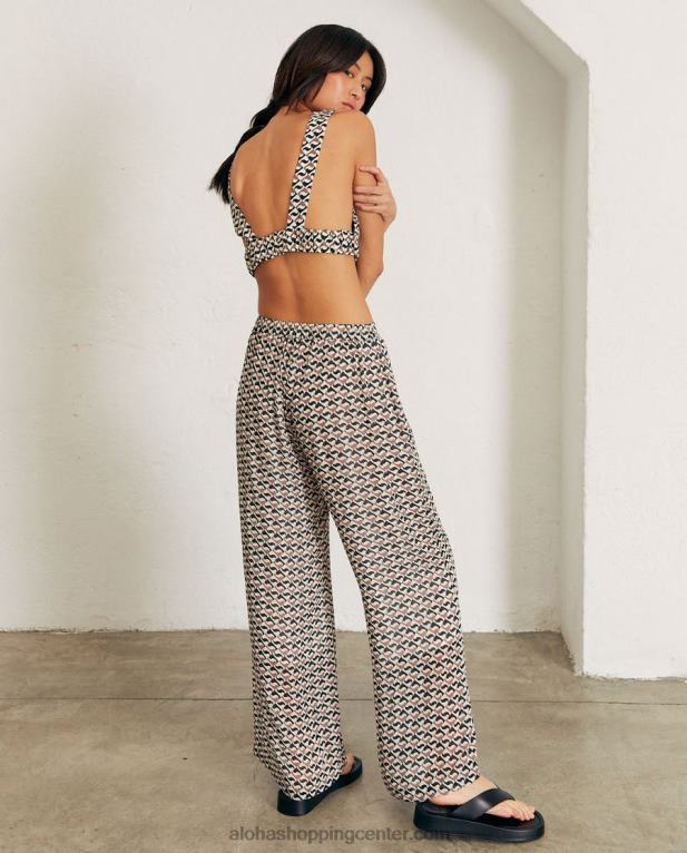 cliffhanger - črne in rjave hlače ženske Alohas 0D4R8820