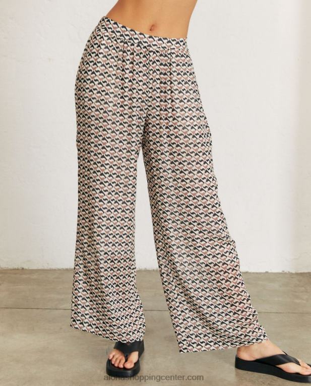 cliffhanger - črne in rjave hlače ženske Alohas 0D4R8820