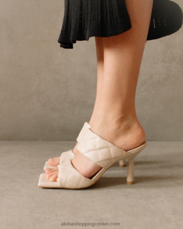 conner - beli usnjeni sandali ženske Alohas 0D4R8588