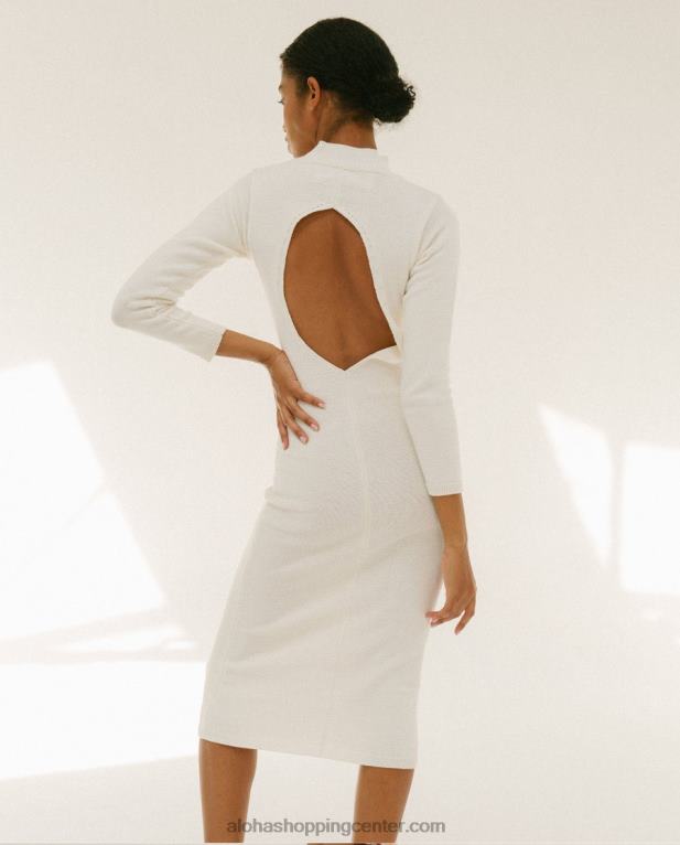 conquest - bela pletena obleka ženske Alohas 0D4R8873