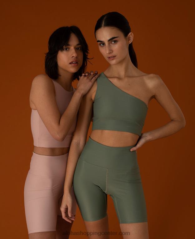 core kolesarske - zelene econyl kratke hlače ženske Alohas 0D4R8645