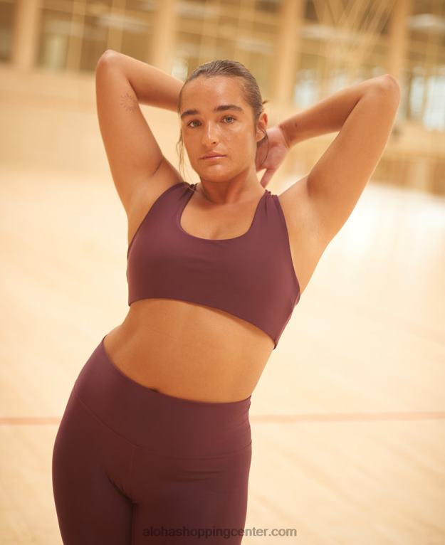 core twist - vijoličen econyl vrh ženske Alohas 0D4R8975