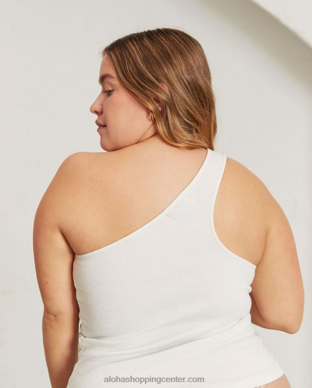 cortado - bel bombažni top ženske Alohas 0D4R8847