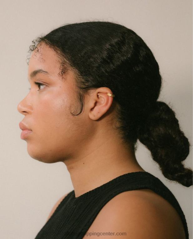 delilah - zlate ušesne manšete ženske Alohas 0D4R81199