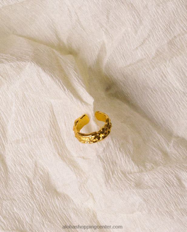 delilah - zlate ušesne manšete ženske Alohas 0D4R81199