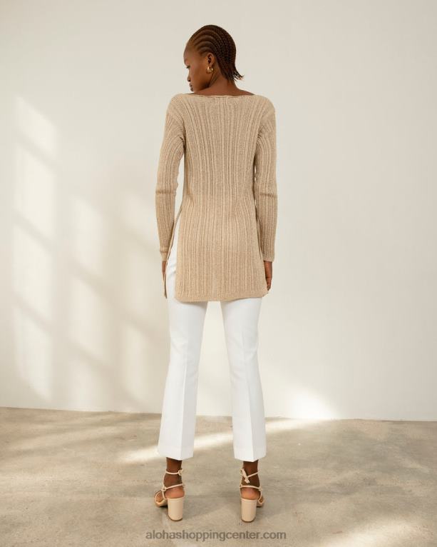 duhovit - bel pleten top ženske Alohas 0D4R8687