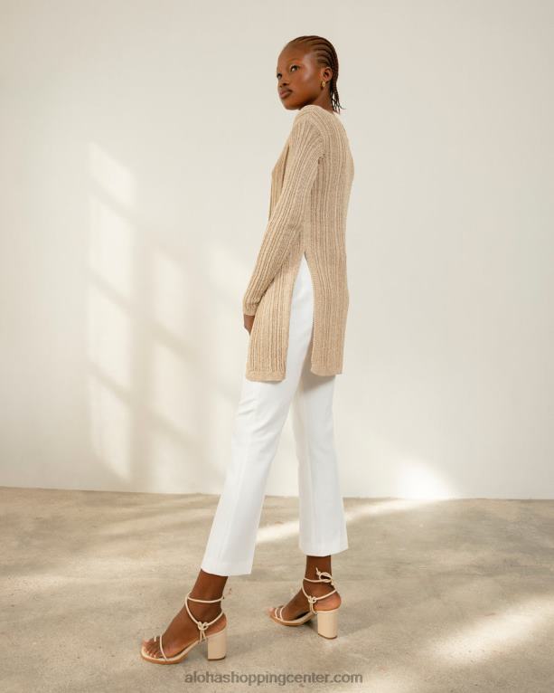 duhovit - bel pleten top ženske Alohas 0D4R8687