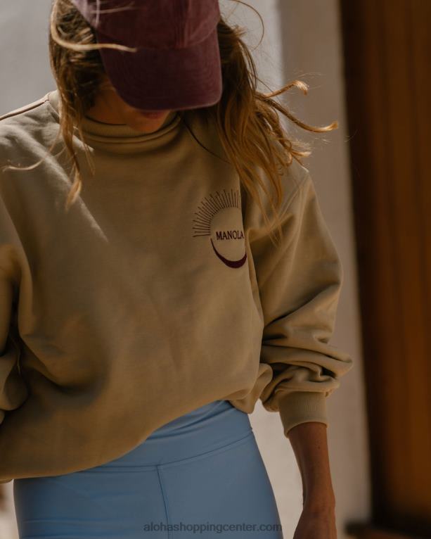 duše - bež pulover ženske Alohas 0D4R8613