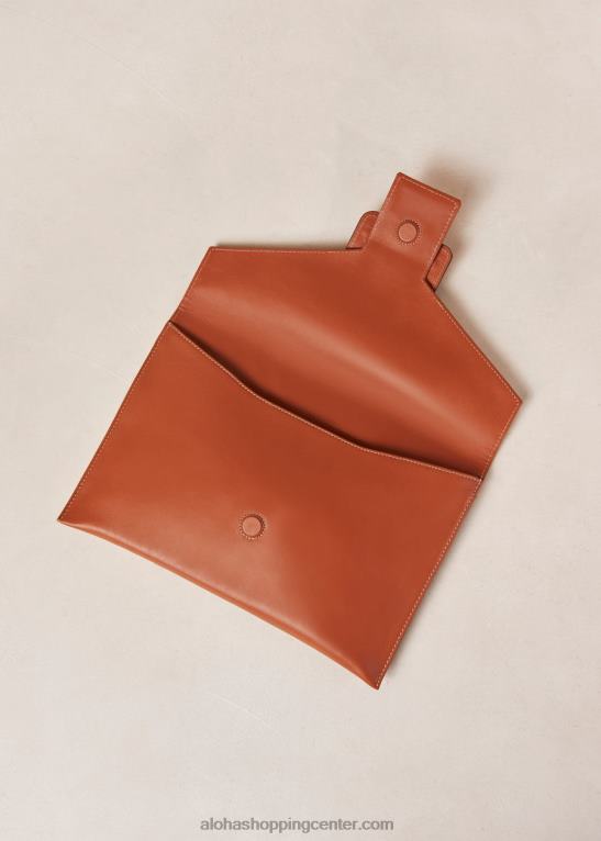 e - rjava usnjena torbica ženske Alohas 0D4R81211