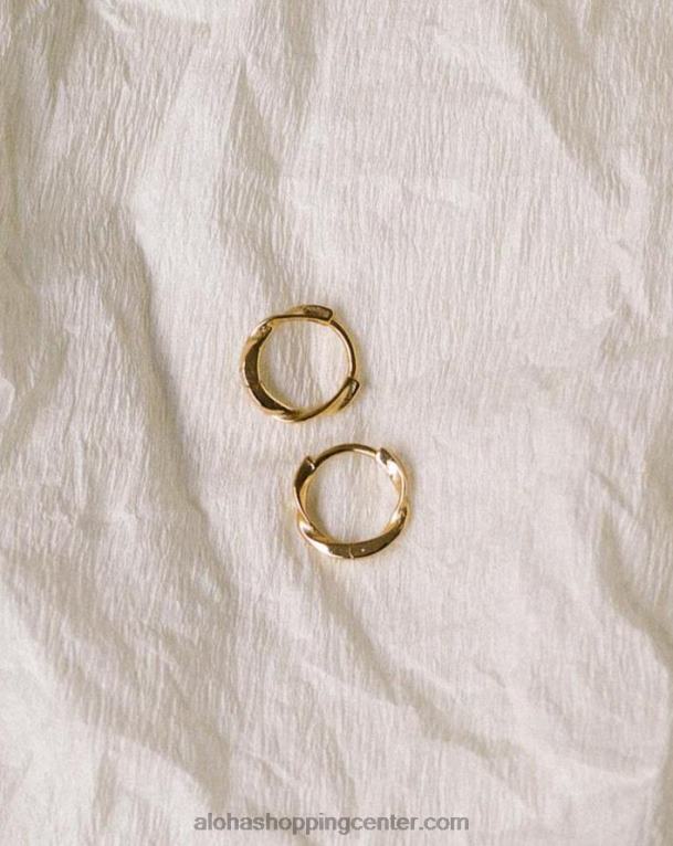 epoha - zlati uhani ženske Alohas 0D4R81179