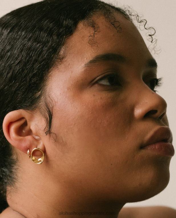 epoha - zlati uhani ženske Alohas 0D4R81179