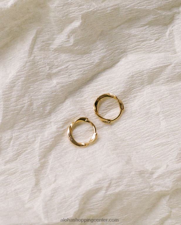 epoha - zlati uhani ženske Alohas 0D4R81179