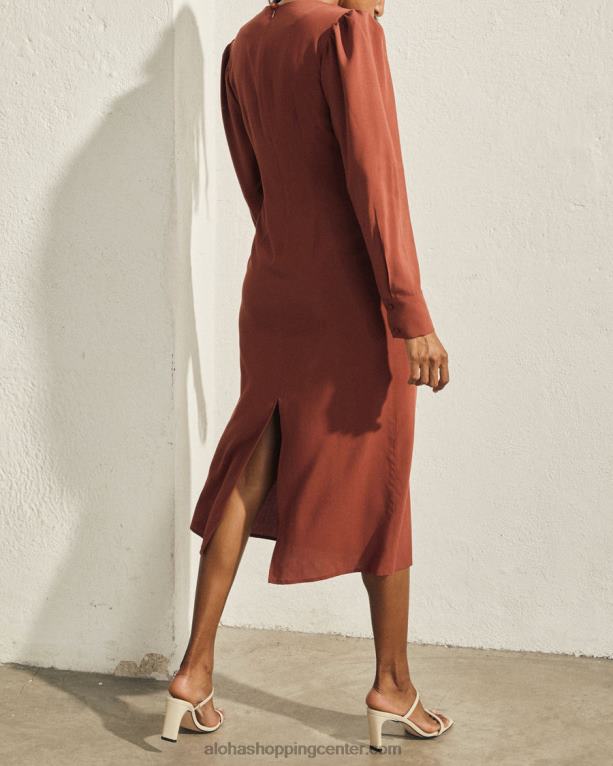 exclesa - rjava obleka ženske Alohas 0D4R81004