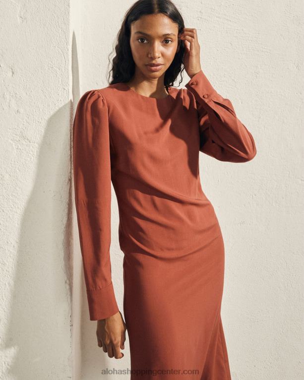 exclesa - rjava obleka ženske Alohas 0D4R81004