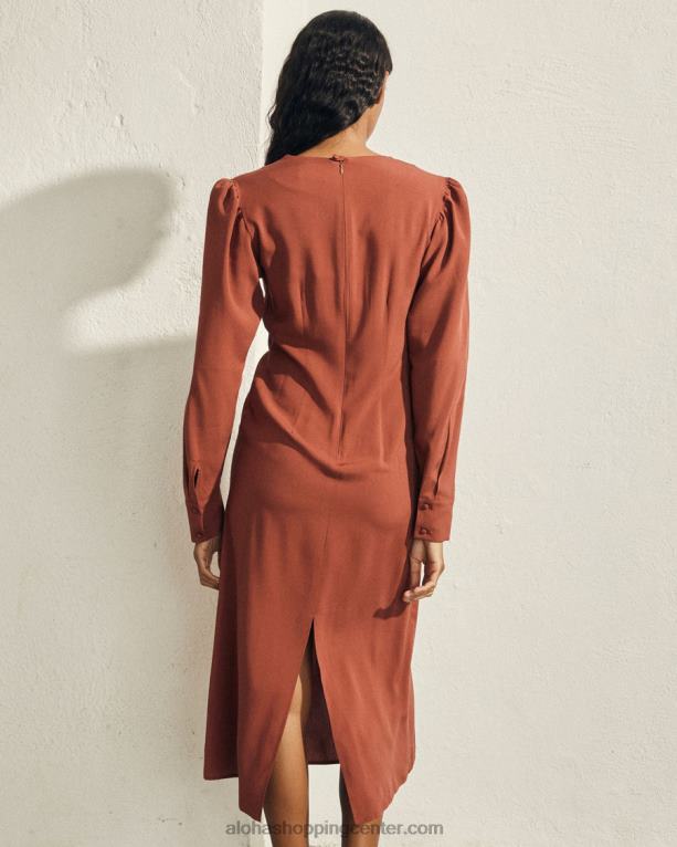 exclesa - rjava obleka ženske Alohas 0D4R81004