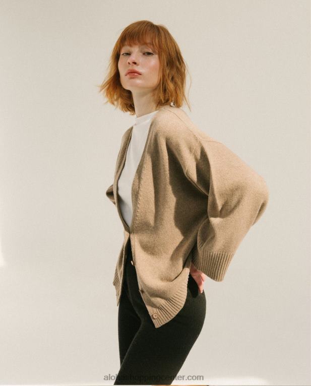 expresso - rjava pletena jopica ženske Alohas 0D4R8923