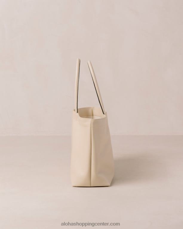 f - bela usnjena torbica ženske Alohas 0D4R81052