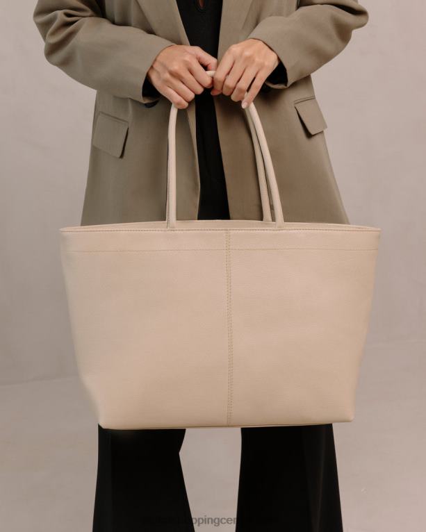 f - bela usnjena torbica ženske Alohas 0D4R81052