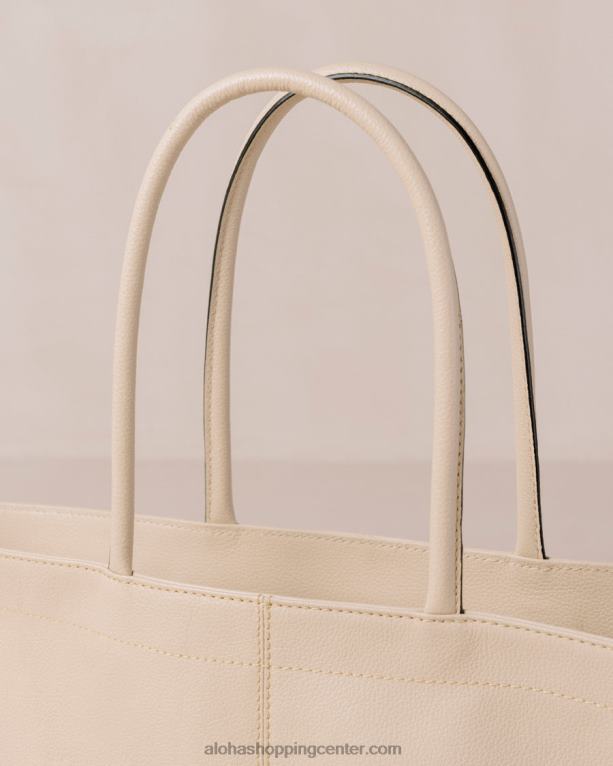 f - bela usnjena torbica ženske Alohas 0D4R81052