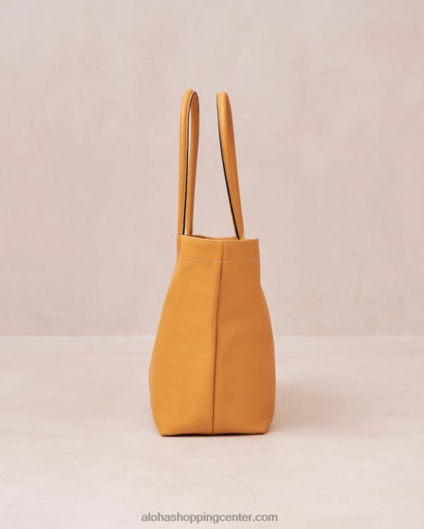 f - rumena usnjena torbica ženske Alohas 0D4R81094