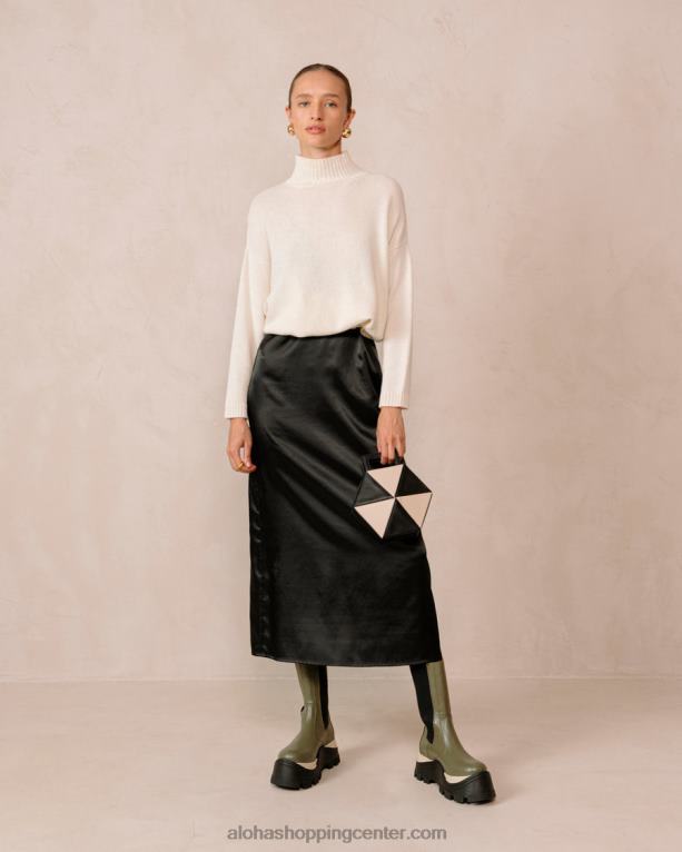 feniks šah - zeleni usnjeni škornji ženske Alohas 0D4R8575