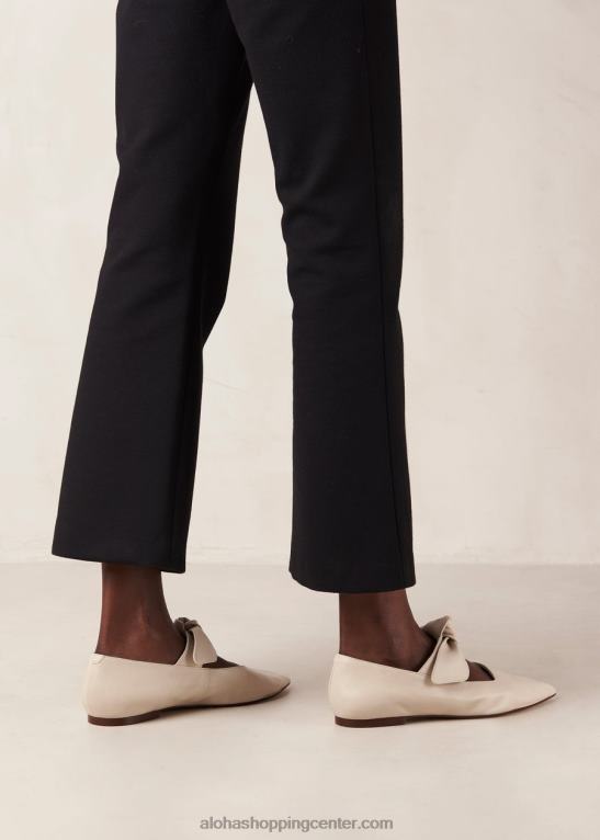 fossil - bele usnjene balerinke ženske Alohas 0D4R8289