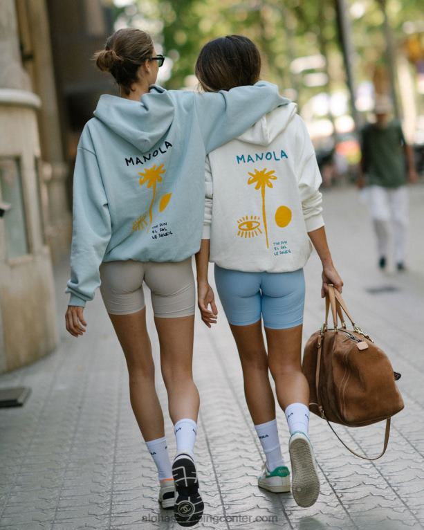 gabriela - modra majica s kapuco ženske Alohas 0D4R8681