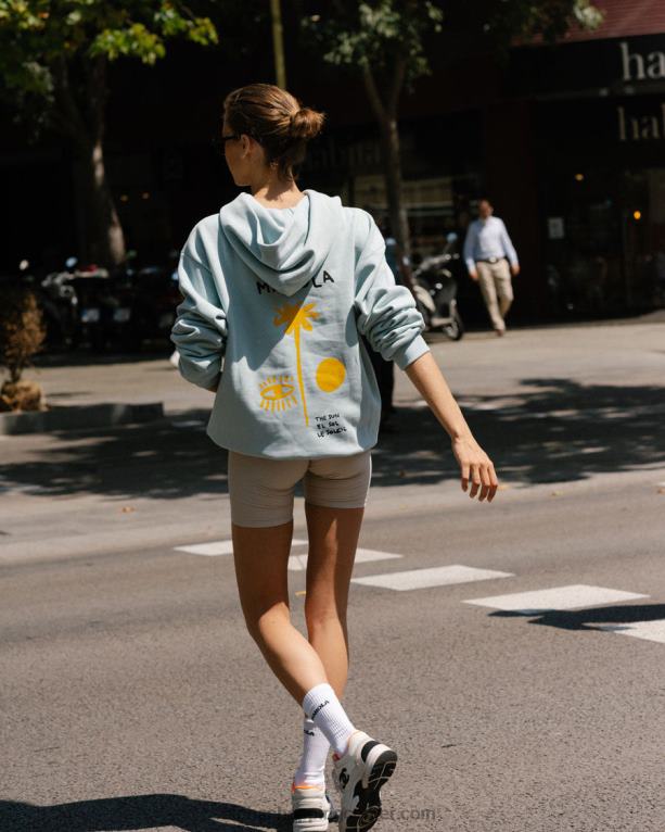 gabriela - modra majica s kapuco ženske Alohas 0D4R8681